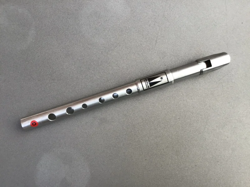 Merlin Excalibur Silver Tin Whistle High D